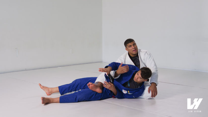 NEARSIDE UNDERHOOK + EZEKIEL CHOKE